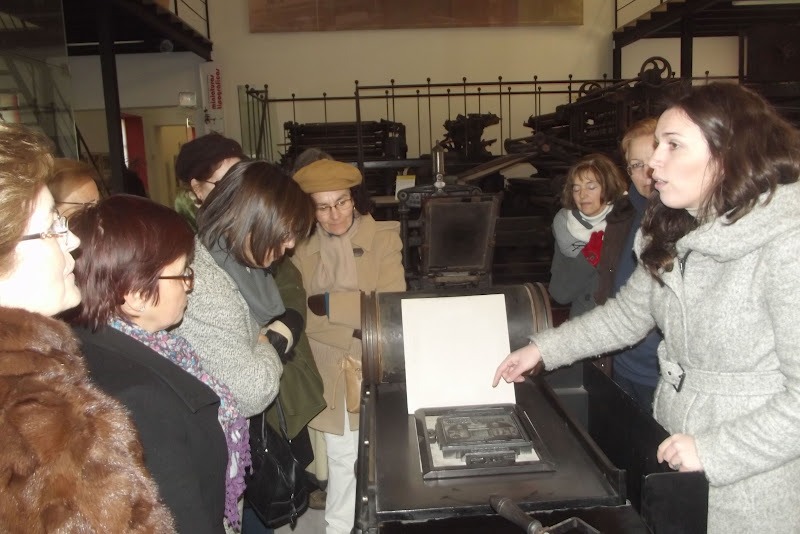 Visita ao Museu Nacional de Imprensa