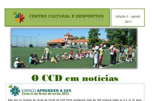 O CCD em Notícias